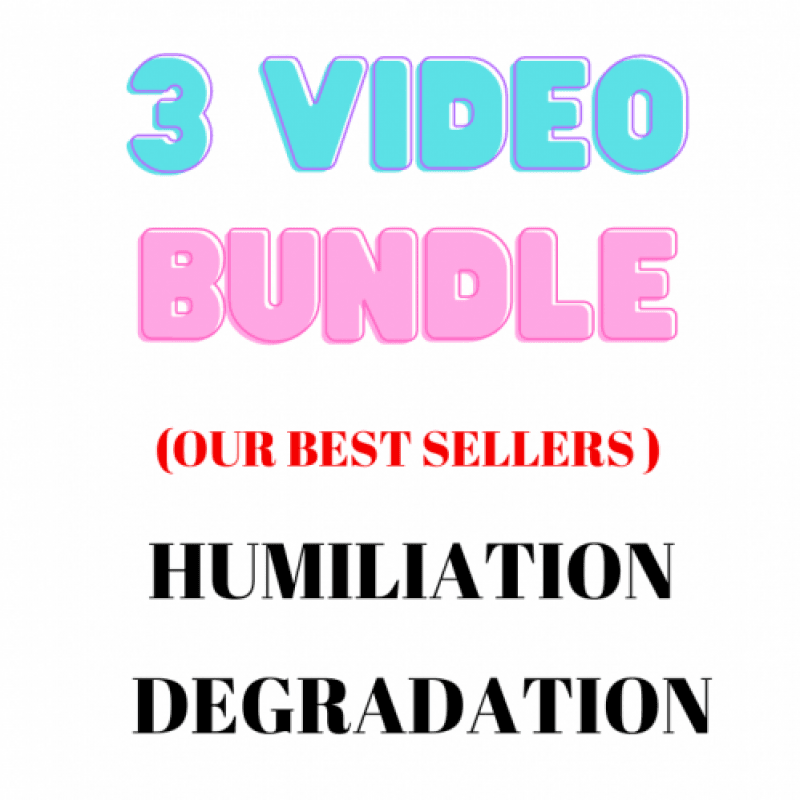 SUBMISSION HUMILIATION Bundle 3 videos