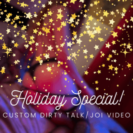 HOLIDAY SPECIAL! Custom JOI Video