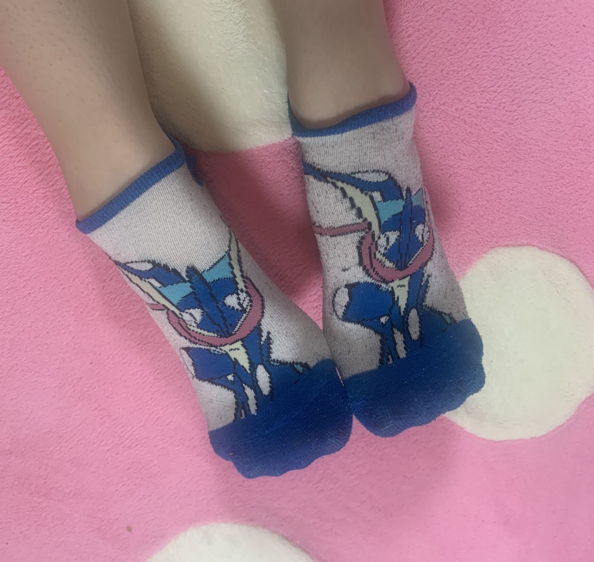 greninja pokemon ankle socks