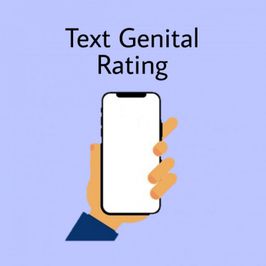 Text Genital Rating