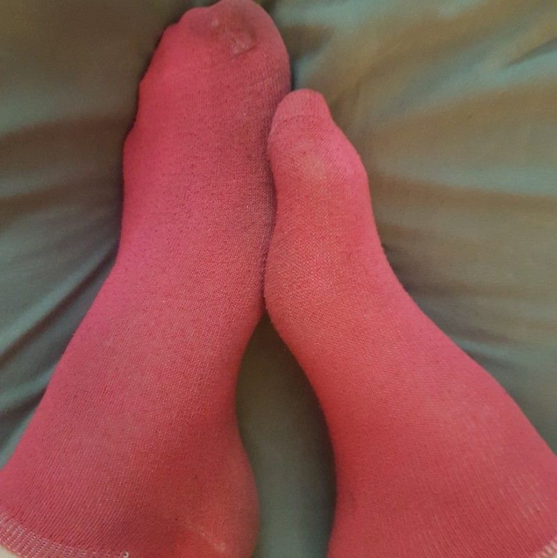 Pink Ankle Socks