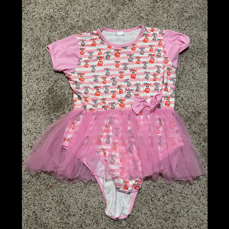 Fox tutu bodysuit