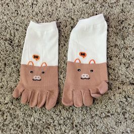 Piggy toe socks