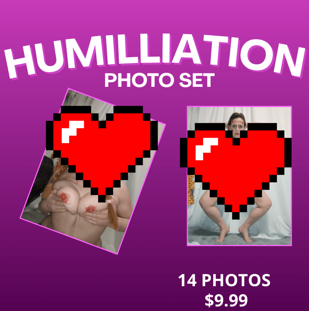 Humiliation photo set