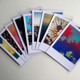 Set x5 custome polaroids