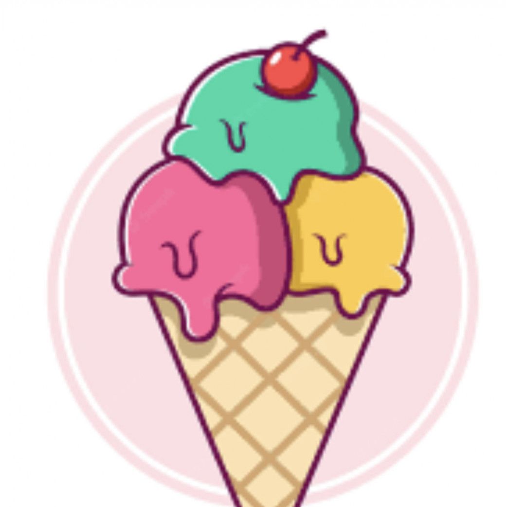 An ice cream