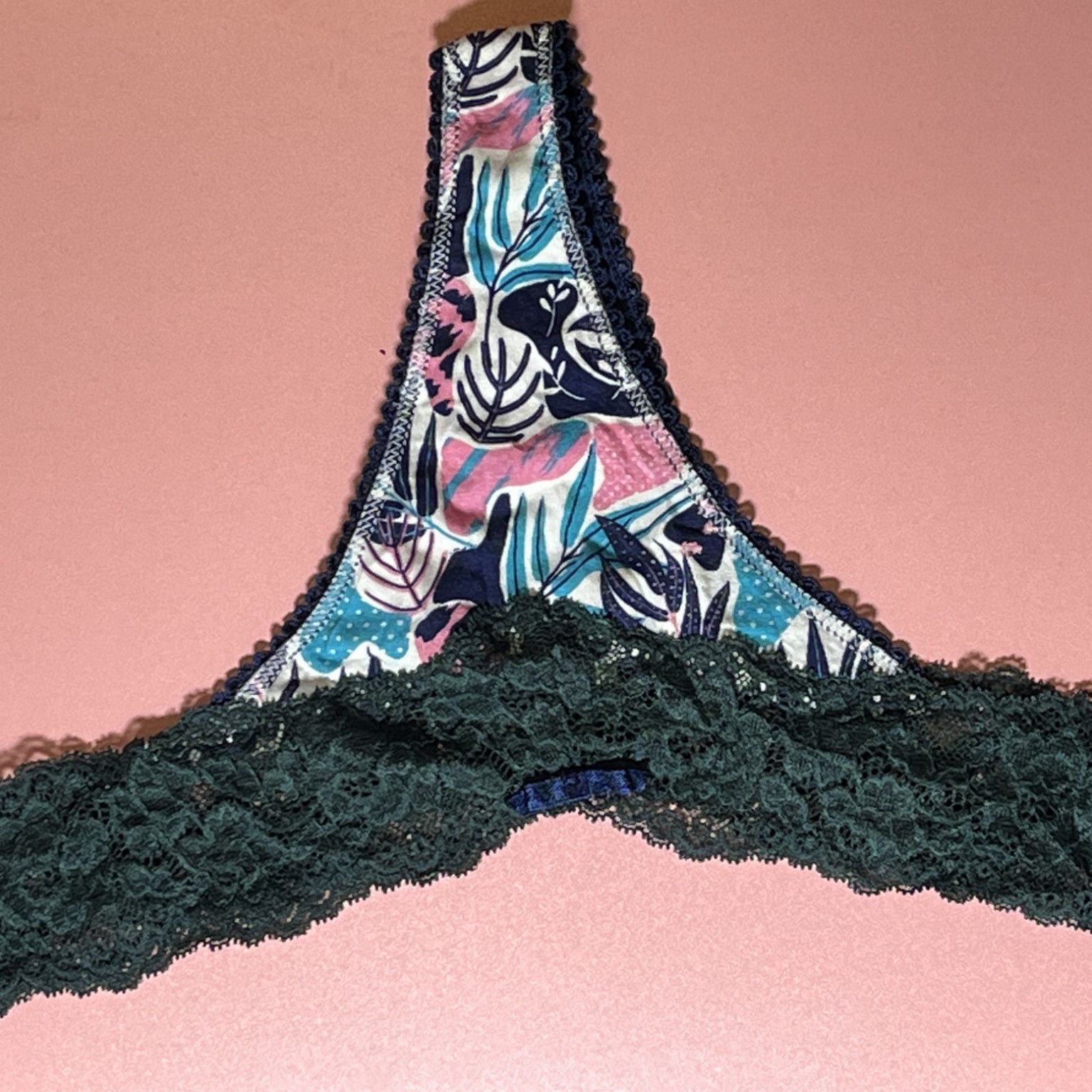 Mayas Jungle Print Thong