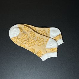 Mayas Yellow Flower Socks