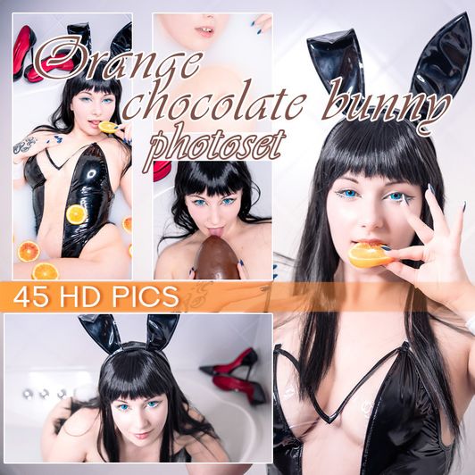 Orange Chocolate Bunny photoset