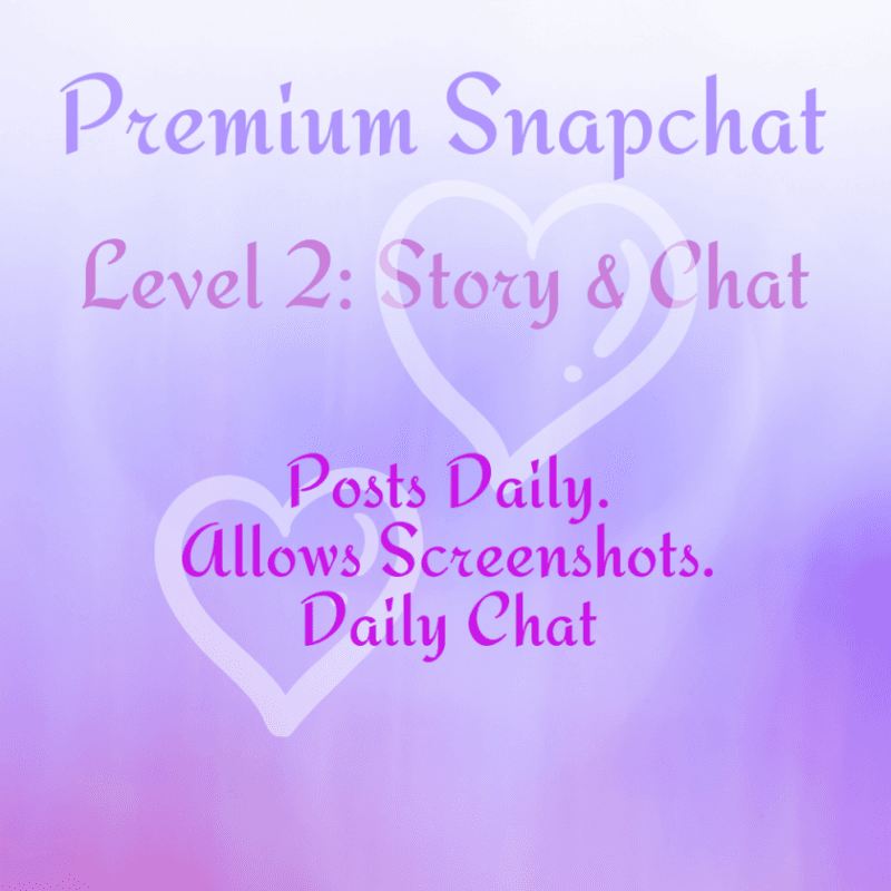 Premium Snapchat: Level 2