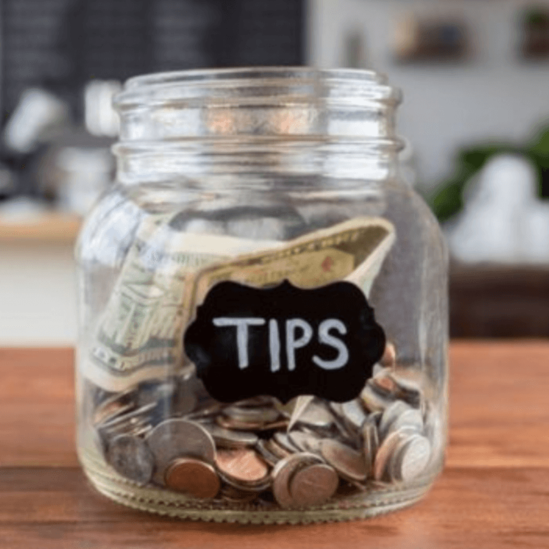 Missbehaving Tip Jar