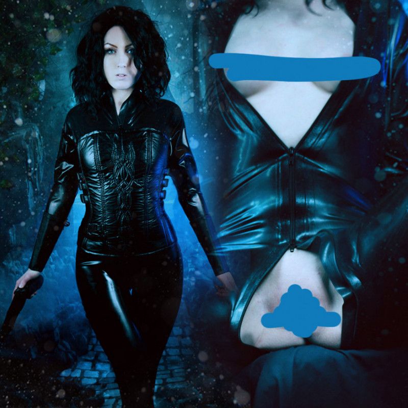 Selene Underworld: Cosplay to Nude Set