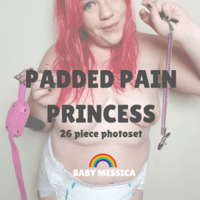 Padded Pain Princess 26 Piece Photoset