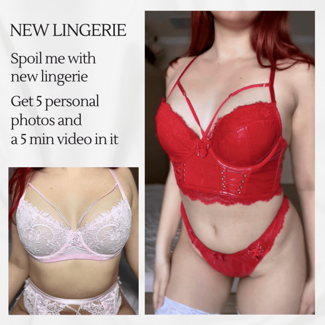 Spoil Me With New Lingerie