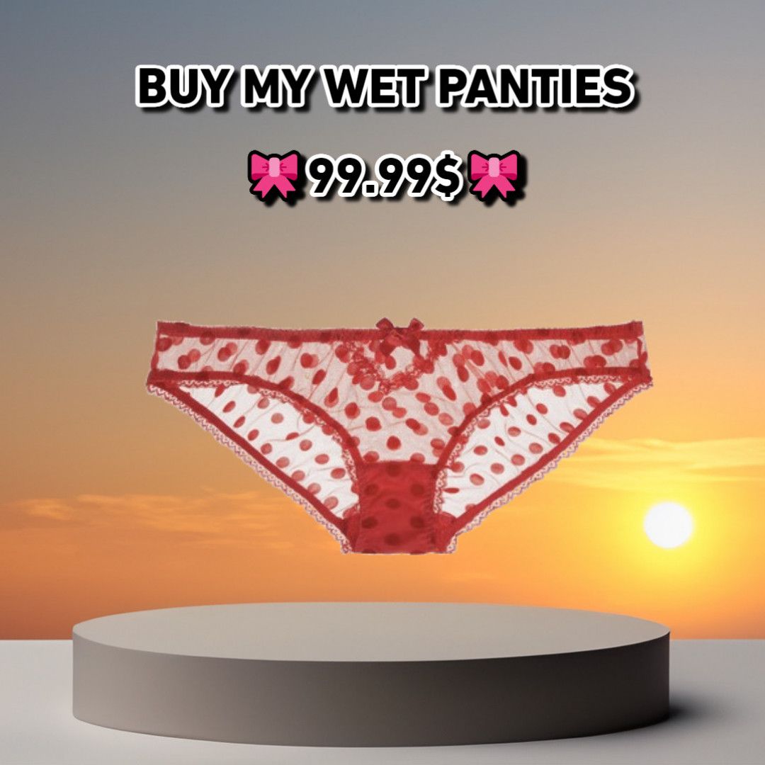 My wet panties