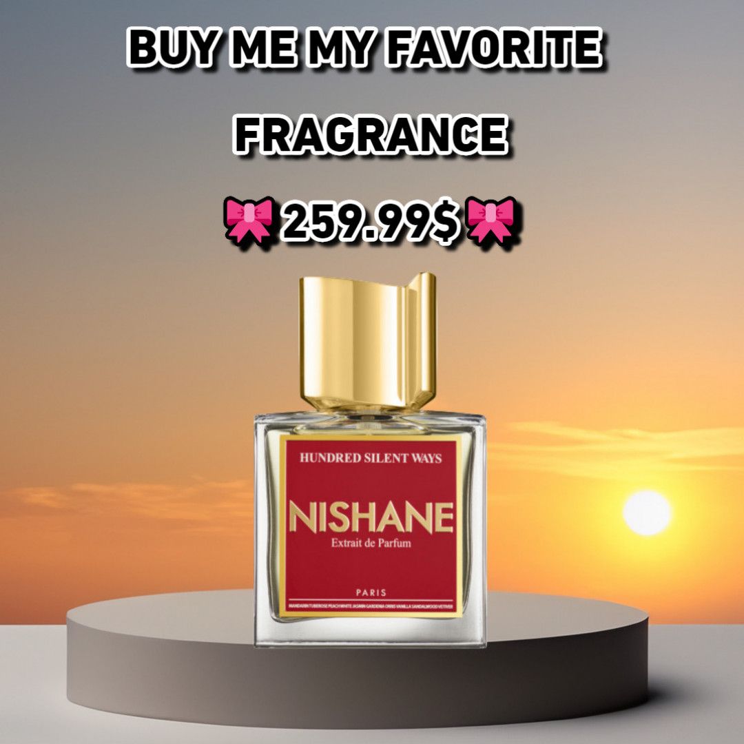 Gift me my favorite fragrance