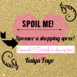 Spoil me with a shopping spree!