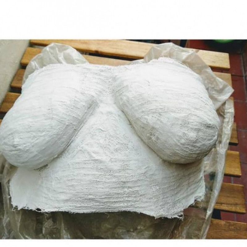 Custom mold of my big tits for you