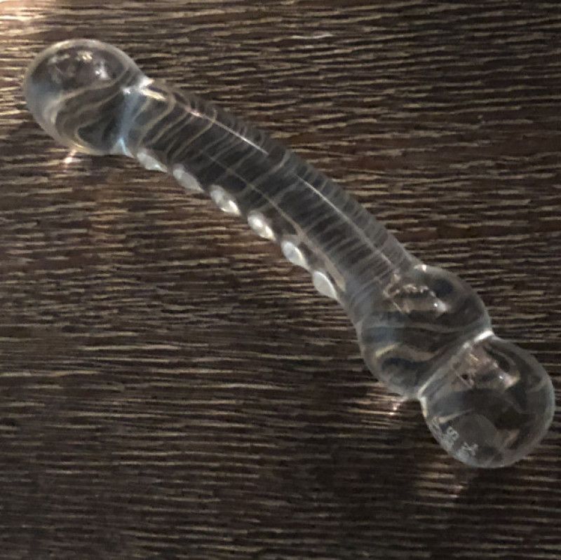 Used Glass Dildo