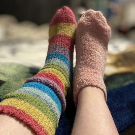 socks and toes