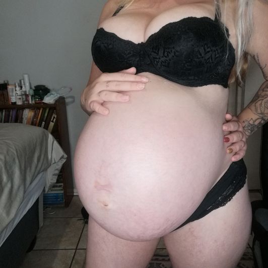 biggest belly photo set