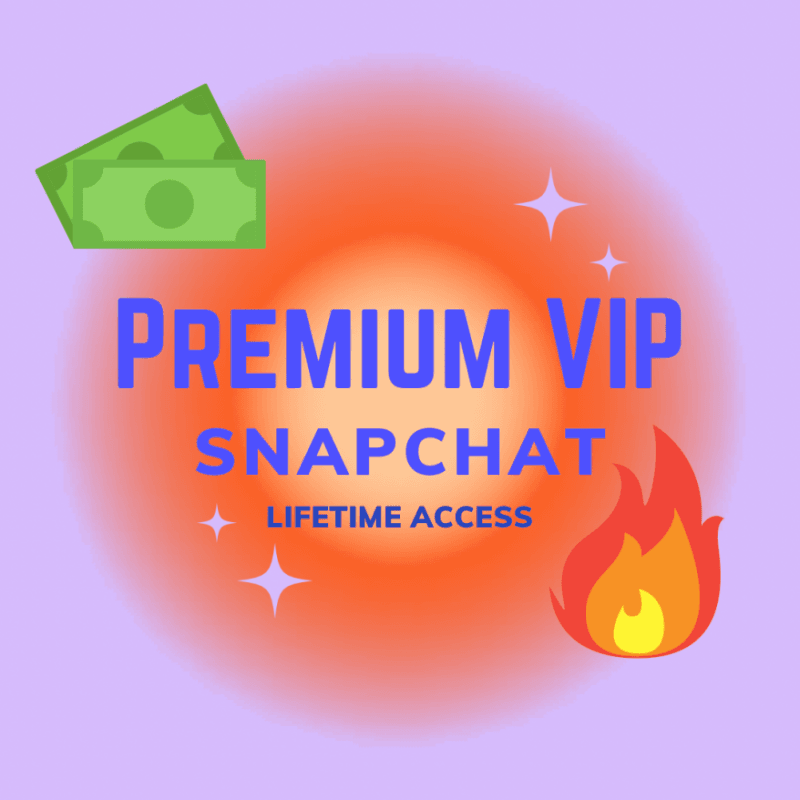 Premium Snapchat VIP Lifetime Access