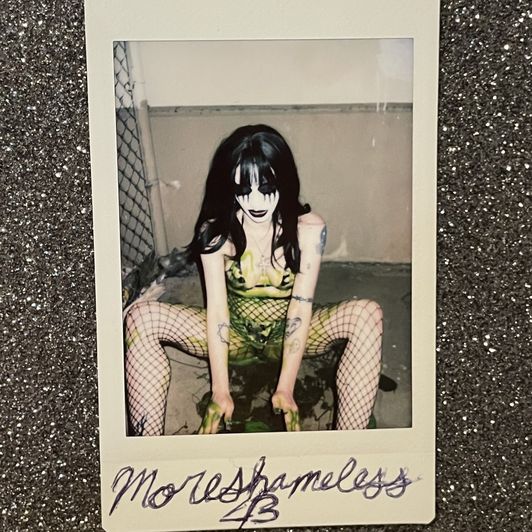 Gunge Slime Goth Girl Polaroid 3