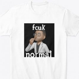 FCUK NORMAL MrHapppy Tees