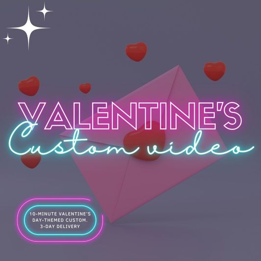 Valentines Day Custom Video