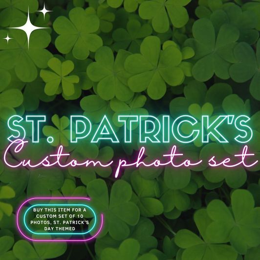 St Patricks Day Custom Photo Set