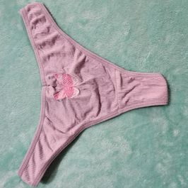 Light Purple Butterfly Thong