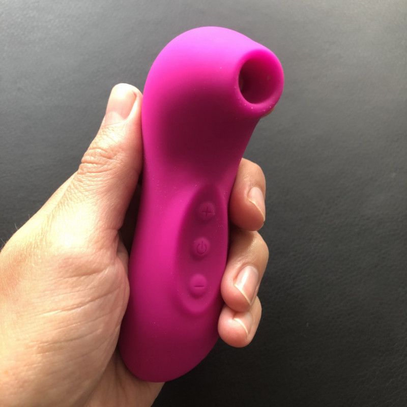 Pink Clit Sucking Vibrator Toy