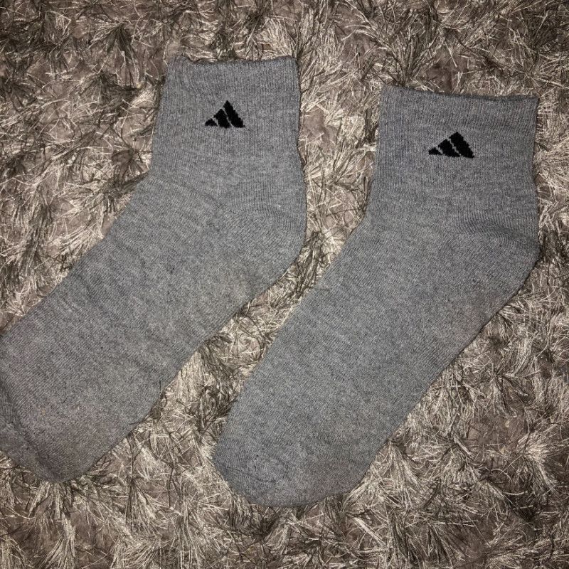 Adidas Grey Gym Socks