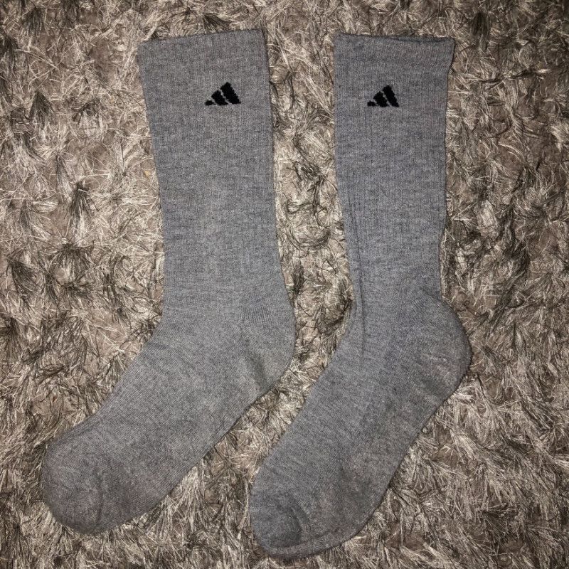 Adidas Grey Gym High Socks