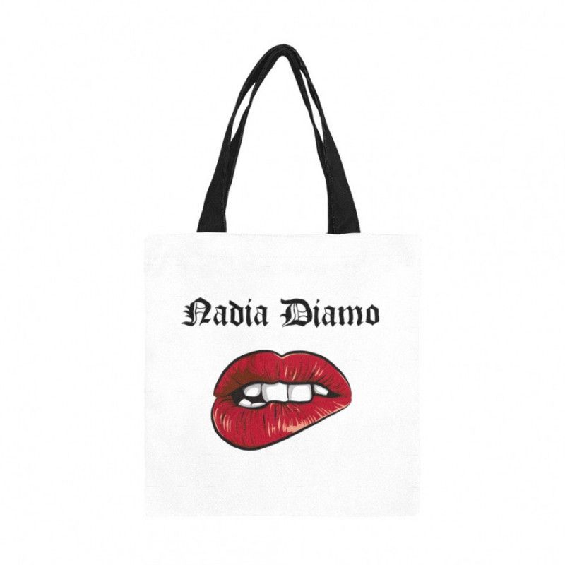 Nadia Diamo Logo Tote Bag