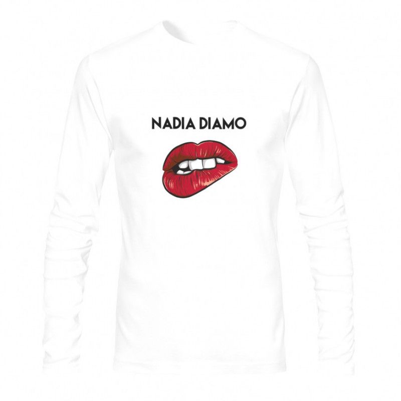 Nadia Diamo Logo Mens Long Sleeve