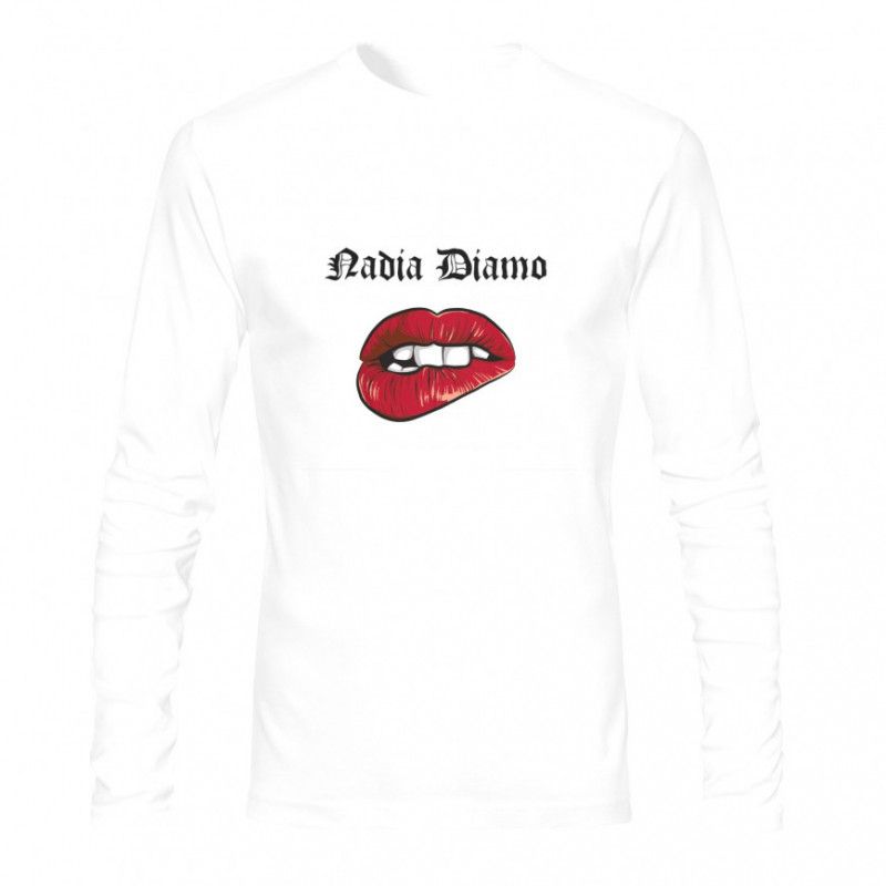 Nadia Diamo Logo Mens Long Sleeve