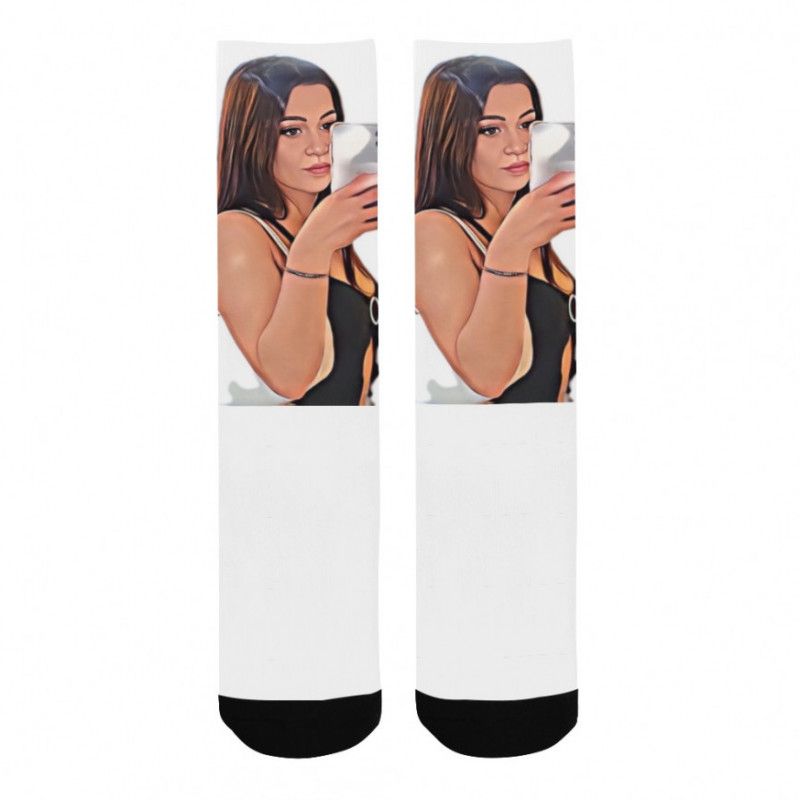 Cartoon Print Socks