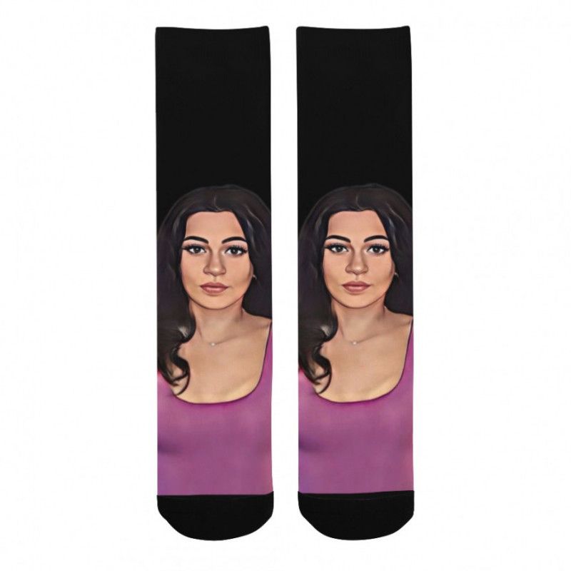 Cartoon Print Socks