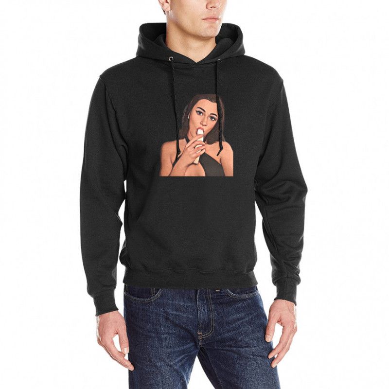 Cartoon Print Mens Hoodie