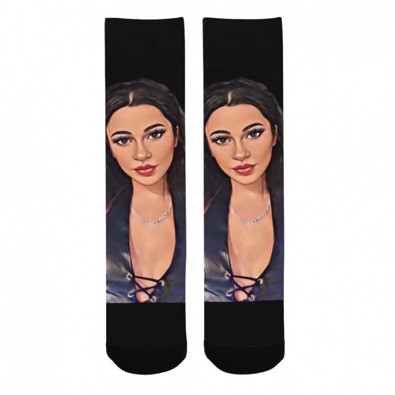 Cartoon Print Socks