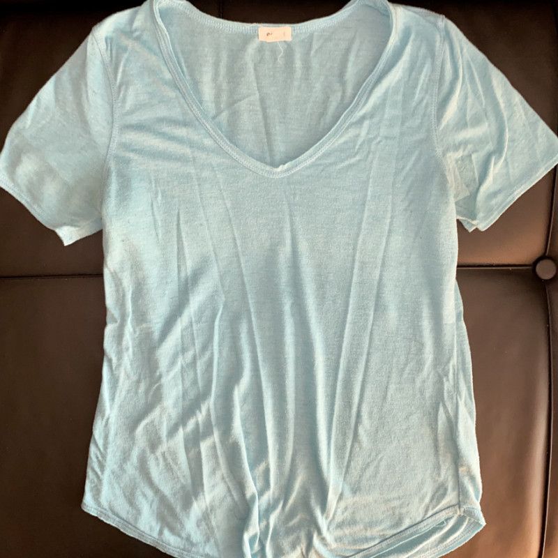 Light Blue Sheer Tshirt