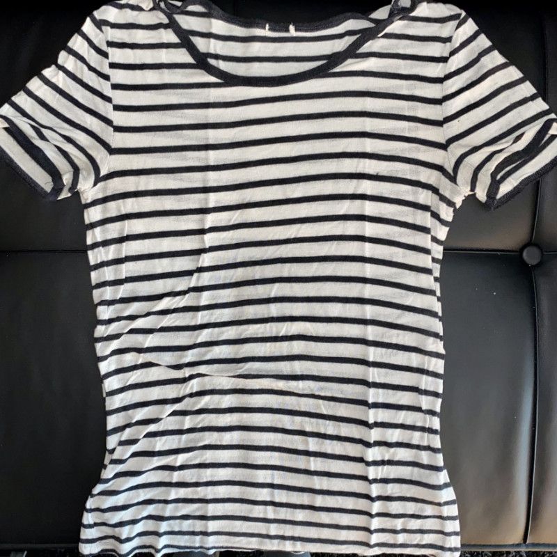 Striped Stretchy Soft Tee