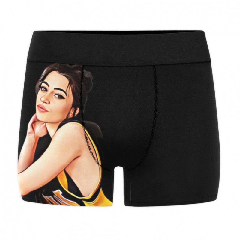 Cartoon Print Boxer Briefs