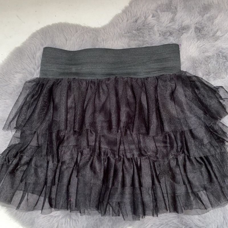 Black Tutu Mini Skirt Costume