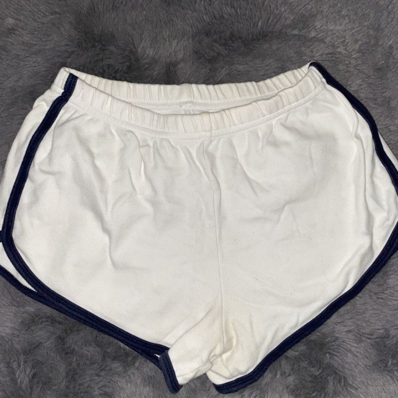 White Sports Twerking Shorts