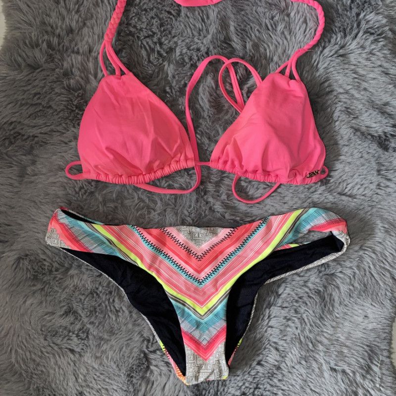 Roxy Colourful Bikini Set