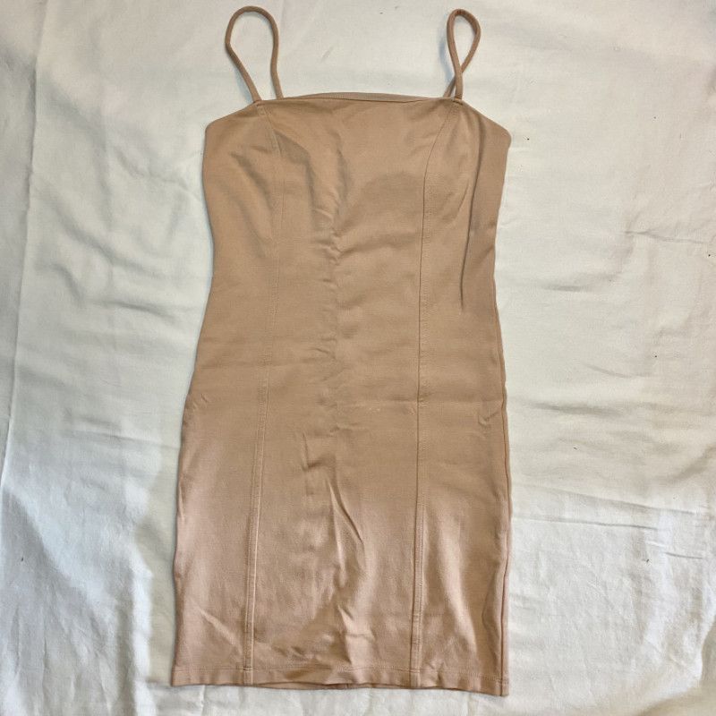 Nude Bodycon Club Dress