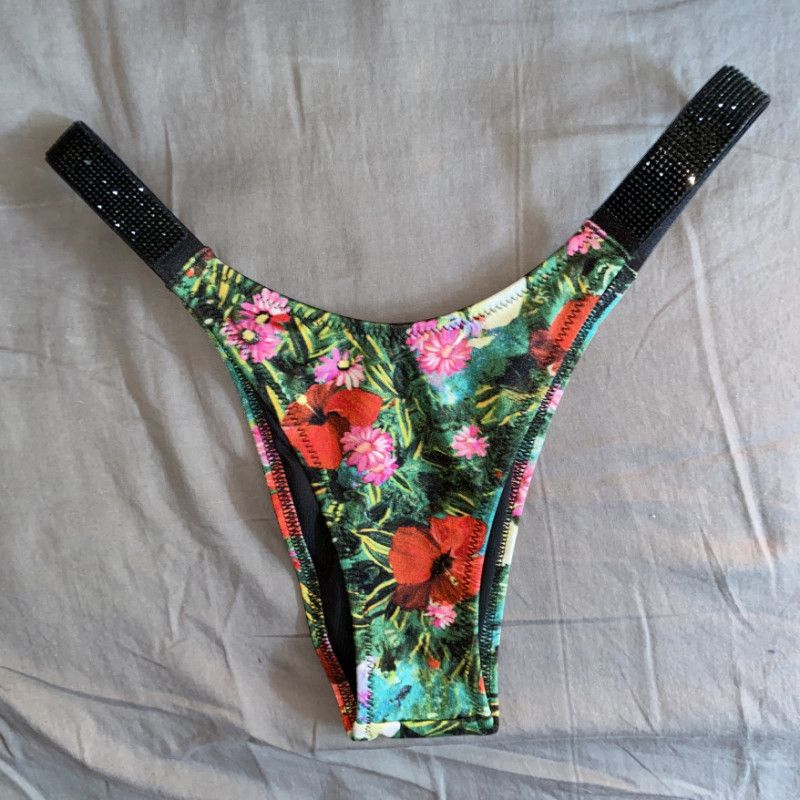 Victorias Secret Floral Bikini Bottoms