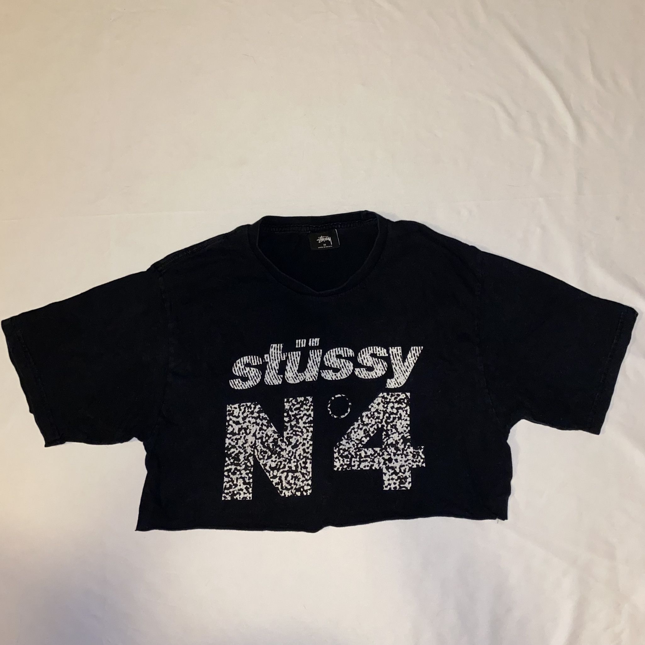 Stussy Self Cropped Graphic Tee